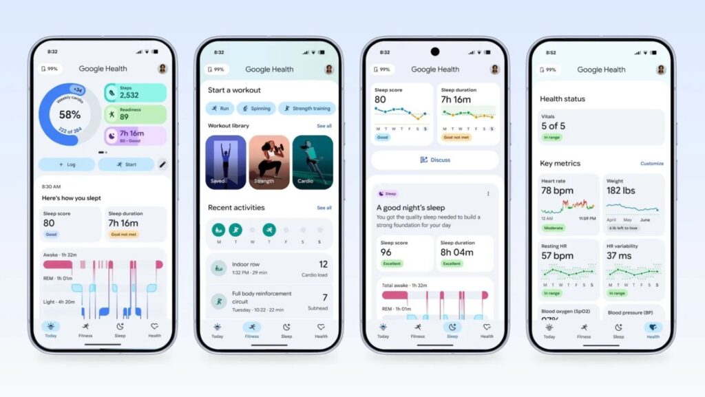 Sleep Score Kembali Di Google Health, Catatan Nutrisi Yang Ganda Ikut Dibereskan