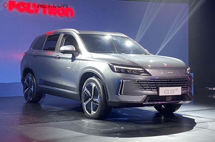 Polytron G3 Plus 2026 Makin Menarik, SUV Listrik 5 Penumpang Ini Tampil Mewah dan Praktis