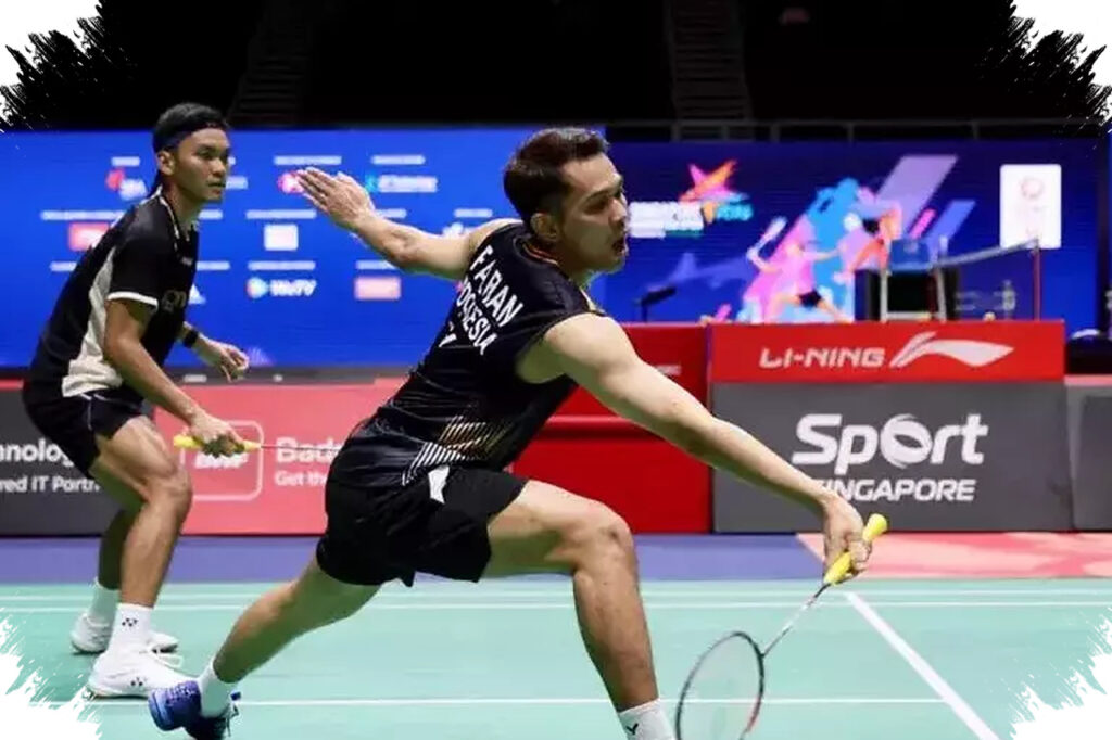 Fajar/Fikri Kunci Semifinal Singapore Open, Tahan Tekanan Dukungan Malaysia dalam Duel Tiga Gim
