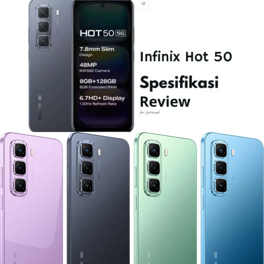 Layar 120Hz dan Kamera 48MP, Infinix Hot 50i Makin Menarik Setelah Harga Turun