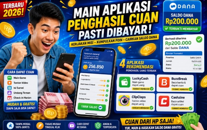 Game, Survei, Referral, Dan Cashback, Empat Cara Ringan Menambah Saldo DANA Dari HP