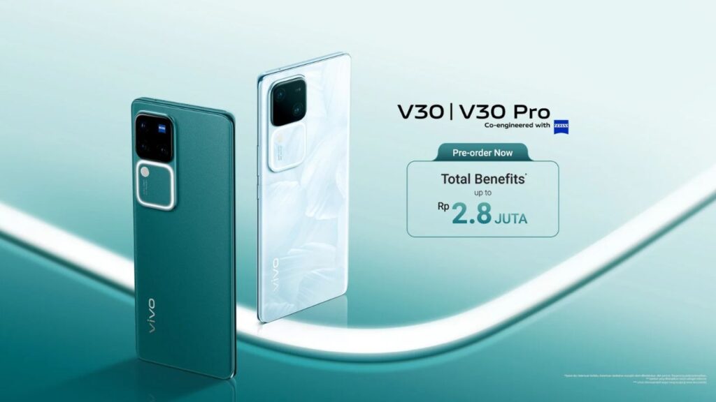 Kamera 50MP dan Snapdragon 7 Gen 3, Vivo V30 Tampil Lengkap di Kelas Menengah