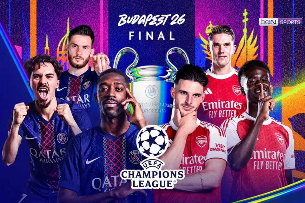 PSG Incar Pertahankan Gelar, Arsenal Siap Menantang Di Final Liga Champions Pukul 23.00 WIB
