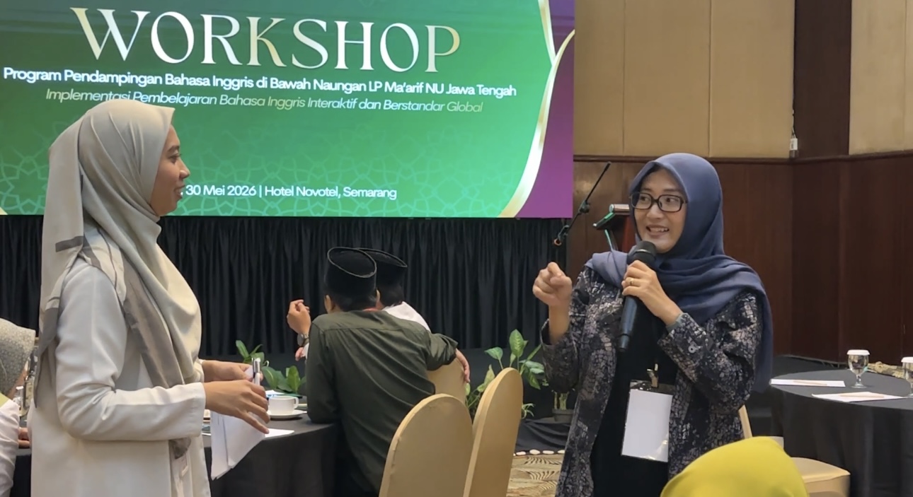 Penguatan Bahasa Inggris Di Ma’arif NU Jateng Didorong Pakai Standar Global, Target Siswa Siap Bersaing Hingga Luar Negeri