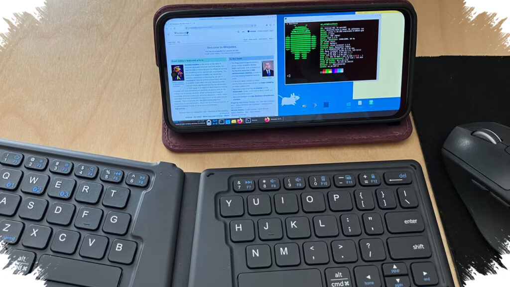Moto G Power 2024 Jadi Komputer Linux Murah, GIMP dan Shotcut Tetap Lancar Dipakai