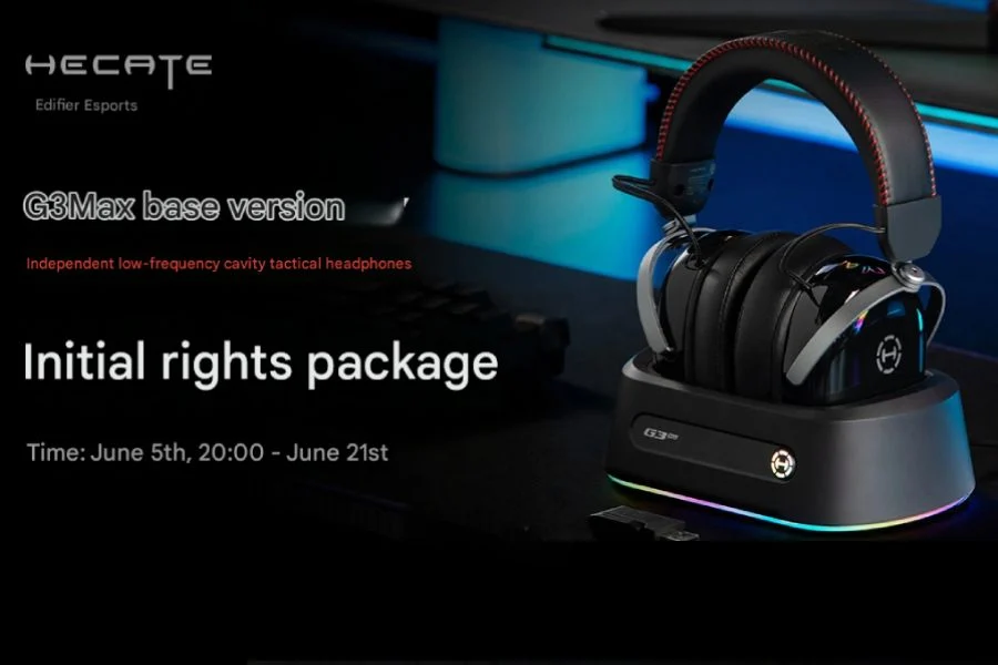 Dock RGB All-in-One Untuk Hecate G3 Max, Meja Gaming Lebih Rapi Dan Headset Siap Pakai