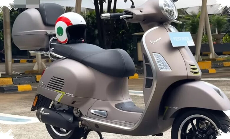 Banderol Vespa GTS 250 Nyaris Rp100 Juta, Bodi Baja Dan Mesin 250 Cc Jadi Daya Tarik Utama