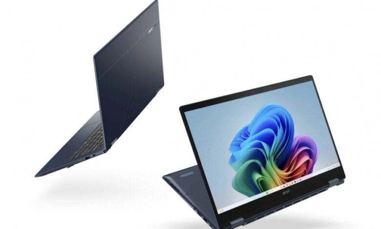 Baterai 23 Jam Jadi Senjata Acer Swift Spin 14 AI, Layar 360 Derajat dan Snapdragon X2 Turut Dibawa