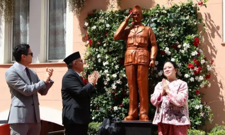 Di KBRI Roma, Patung Soekarno Tegakkan Kembali Semangat Diplomasi Bebas Aktif