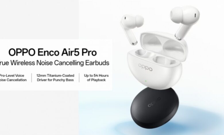 ANC 55 dB dan Baterai 54 Jam, OPPO Enco Air5 Pro Siap Guncang Kelas TWS Menengah Premium