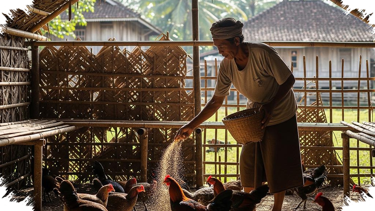 Fermentasi Bikin Pakan Lebih Mudah Dicerna, Bau Kotoran Ayam Ikut Menurun di Kandang