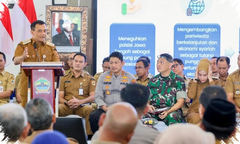 Jawa Tengah Siapkan Pipanisasi Dan Sumurisasi, Lumbung Pangan Nasional Dipertahankan Saat Kemarau