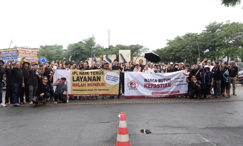 Warga ASYA Tahan Pembayaran IPL, Minta Kepastian Club House dan Status Aset Terbuka