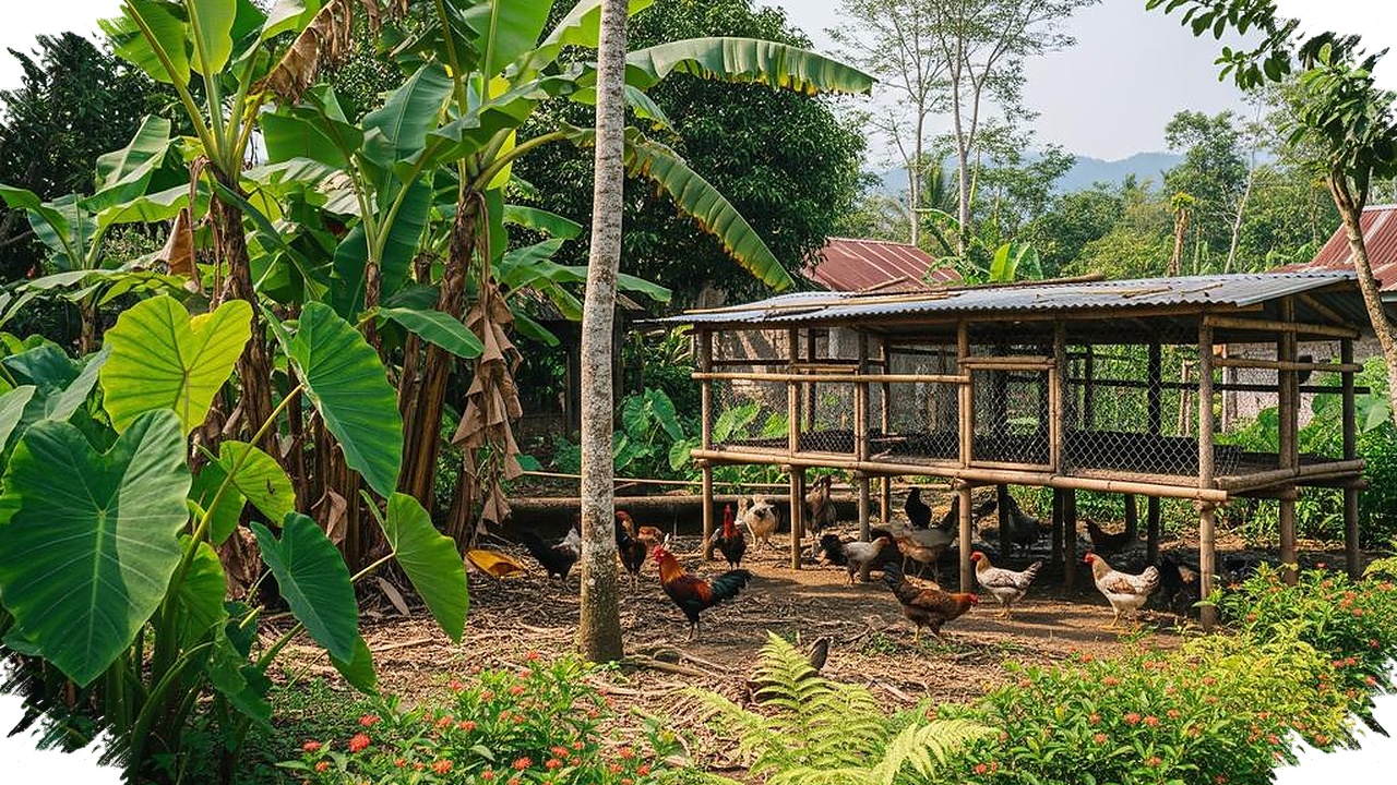 Saat Ayam Kampung Dipadukan Dengan Cabai, Hama Berkurang dan Lahan Lebih Efisien