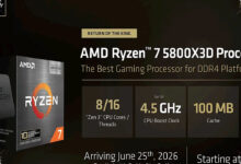 Harga 5800X3D Dan 7700X3D Malah Sulit Dibela, AMD Hidupkan Kembali Dua CPU Gaming Ini