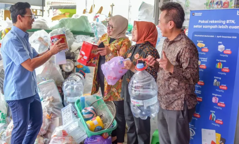 Setor Sampah Anorganik Bisa Kurangi Angsuran Rumah, BTN Perluas Program Ke 15 Kota