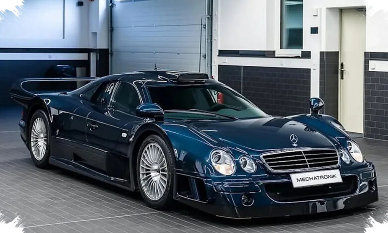 Satu-Satunya Mercedes CLK GTR Biru Tua dari Pabrik, Nilainya Kini Makin Melonjak