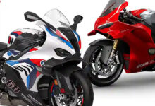 Ducati Panigale V4 R Lebih Liar, BMW M 1000 RR Lebih Mudah Dikuasai di Jalan Raya