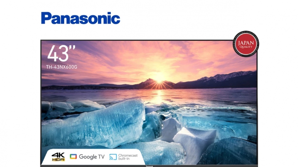 Dengan Rp6,4 Juta, Panasonic TH-43NX600G Tawarkan Gambar Dalam Seperti 3D di TV 4K
