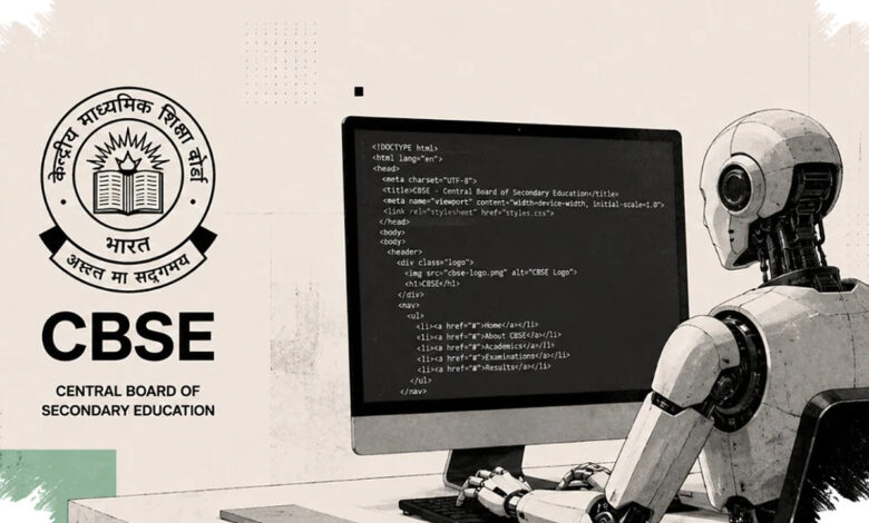 Tampilan Portal Re-evaluasi CBSE Disorot Warganet, Dinilai Mirip Hasil Kode AI dan Minim Aman