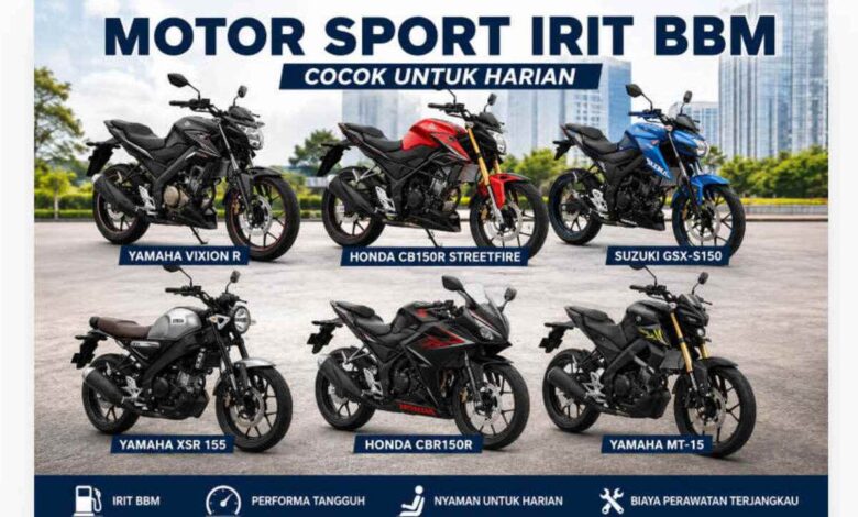 Motor Sport Ternyata Bisa Hemat Untuk Harian, Ini Pilihan yang Paling Masuk Akal