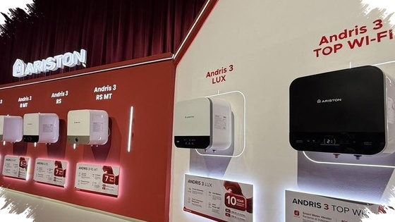 Ariston Andris 3 Top Wi-Fi Andalkan Kendali Ponsel, Cara Baru Hemat Listrik Hingga 25%
