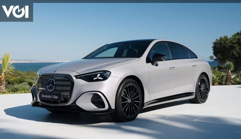 Mercedes C-Class Pindah Ke Tenaga Listrik Penuh, Jarak Jelajahnya Mencapai 756 Km