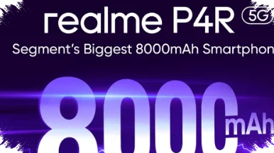 Baterai 8.000mAh Realme P4R 5G Siap Daya Hingga Tiga Hari, Meluncur 10 Juni