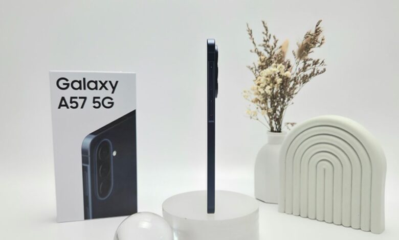 Layar 120 Hz dan Bodi Ramping Galaxy A57 5G, Enak Dipakai Seharian Tanpa Berat