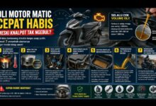 Oli Motor Matic Menyusut Tanpa Jejak, Mesin Bisa Bermasalah Meski Knalpot Tetap Normal