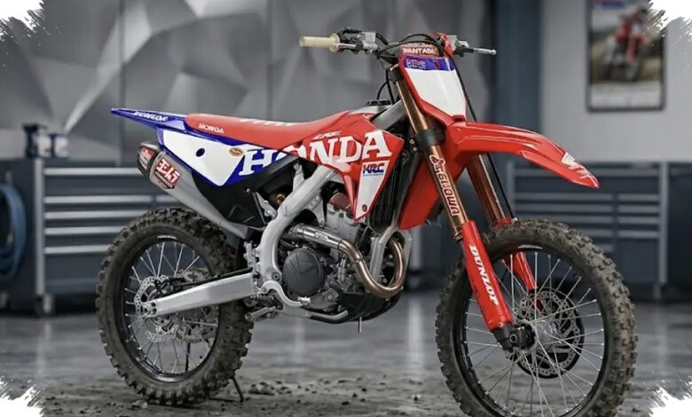 CRF250R 2027 Tetap Andalkan Paket Balap Lama, Honda Cuma Ubah Tampilan Luar