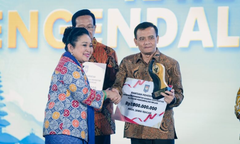 Pengendalian Inflasi Jateng Diakui Kemendagri, Ahmad Luthfi Tekankan Jalur Pangan Hingga Desa