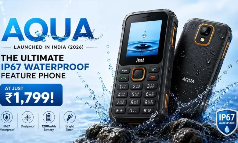 Ponsel Fitur Ini Bisa Hadapi Bising, Air, dan Lumpur, Itel Aqua Usung IP67 serta AI Peredam Suara
