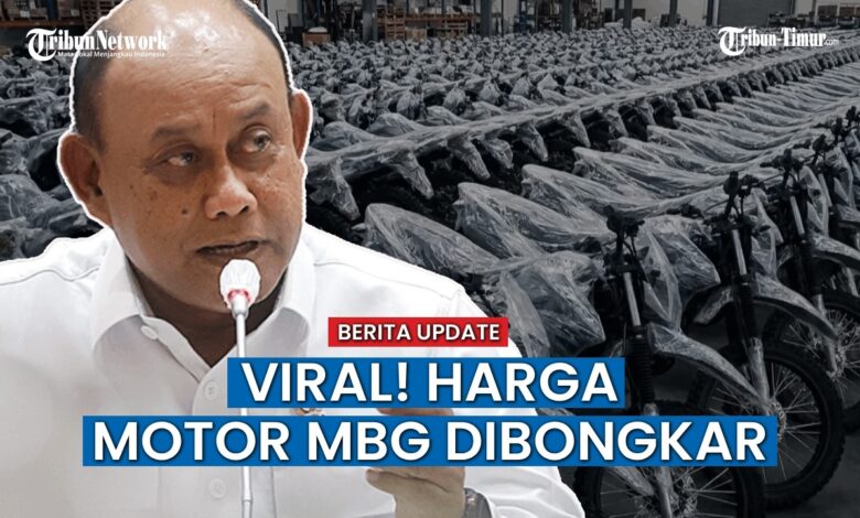 Tolak Priotitas Belanja Makanan, Motor Listrik MBG Dianggarkan Rp 1,22 Triliun