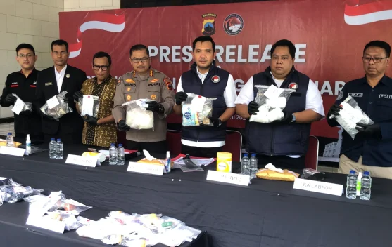 Polda Jateng Musnahkan Barang Bukti Narkotika, 167.964 Jiwa Disebut Terselamatkan