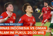 Peluang Indonesia Naik Peringkat Terbuka Saat Hadapi Oman di GBK Malam Ini