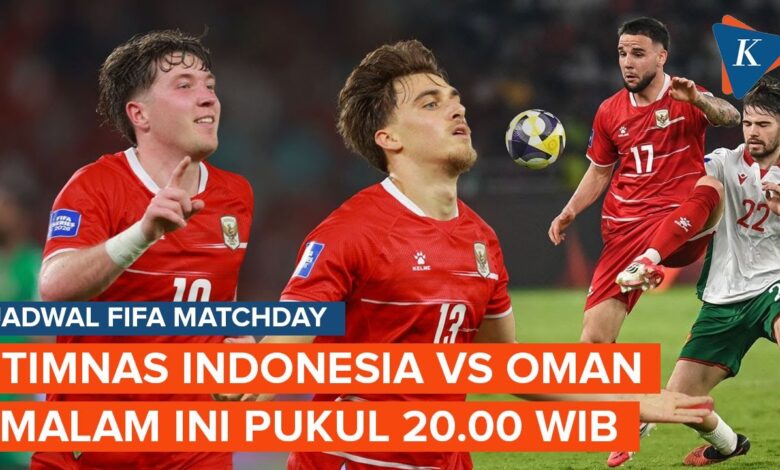 Peluang Indonesia Naik Peringkat Terbuka Saat Hadapi Oman di GBK Malam Ini