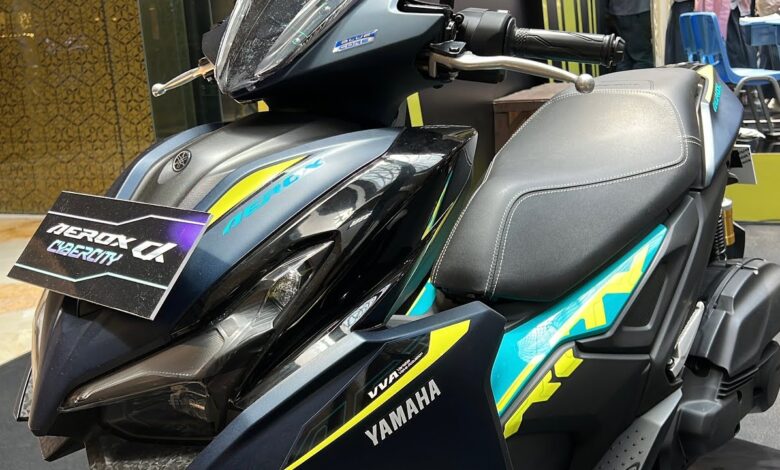 Kokpit Digital, Keyless, Dan Bagasi 24 Liter Jadi Andalan Aerox Cyber City Rp34 Jutaan