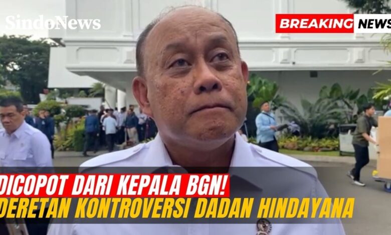 Polemik Dadan Hindayana Memuncak, Evaluasi Pemerintah Berujung Pergantian Pimpinan BGN