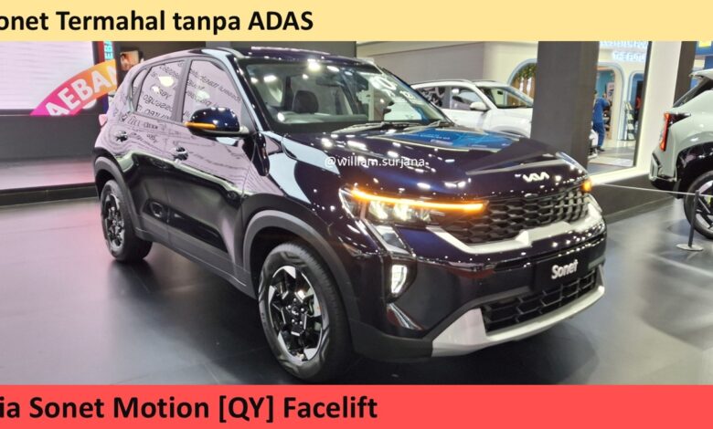 KIA Sonet Motion 2026 Punya Ground Clearance 205 Mm, Paket SUV Kompaknya Terasa Makin Serius