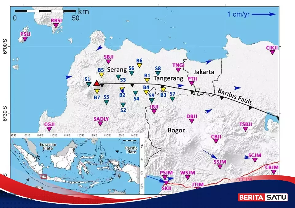Jakarta Masih Rawan Meski Sesar Baribis Barat Tak Bergerak Seabad, Ini Alasannya