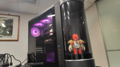 Casing PC MSI Kini Punya Hologram AI, LuckyClaw Hadirkan Interaksi Lebih Hidup