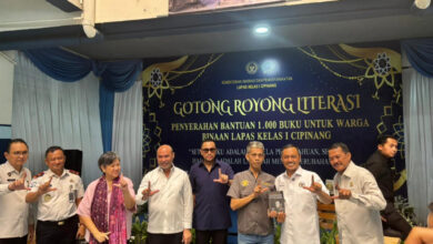 1.170 Buku Disalurkan Ke Lapas Cipinang, NasDem Ajak Warga Binaan Menulis Ulang Masa Depan