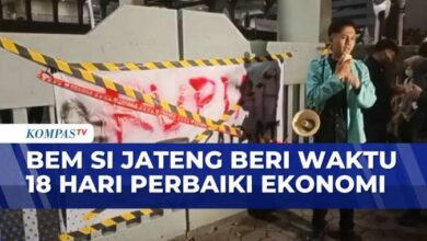 Ultimatum 18 Hari Untuk Pemerintah, BEM SI Jateng Siap Gertak Reformasi Jilid 2 Jika Rupiah Tak Menguat