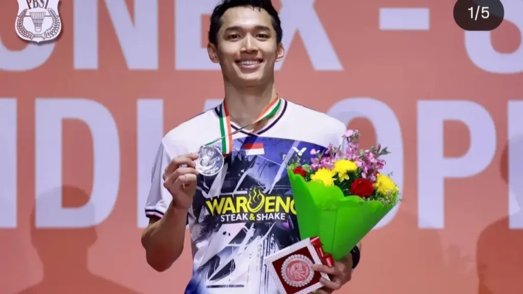 Jonatan Christie Tembus Final Indonesia Open 2026, Akhiri Penantian Panjang di Istora