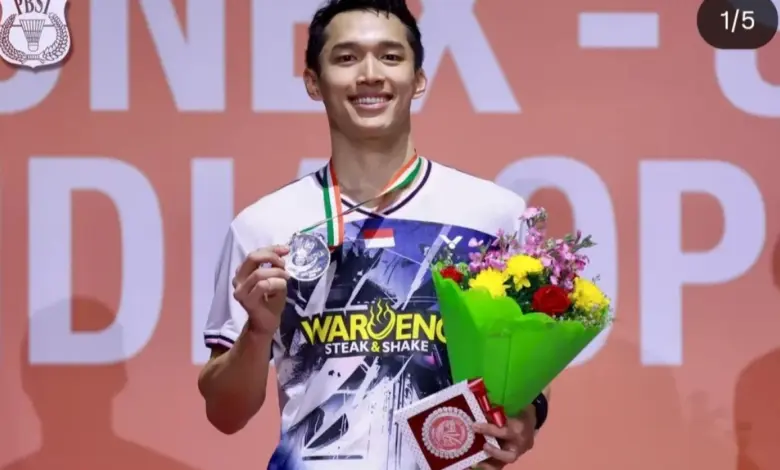 Jonatan Christie Tembus Final Indonesia Open 2026, Akhiri Penantian Panjang di Istora