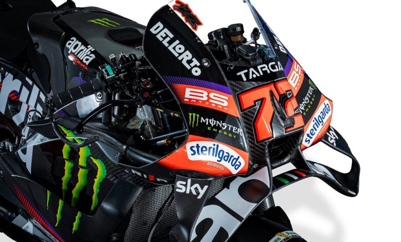 Aprilia Kini Punya Sokongan Utama, Monster Energy Siap Menguatkan Proyek Noale Hingga 2027