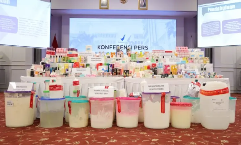 BPOM Sita 2 Juta Lebih Kosmetik Ilegal, Jalur Pasar Daring dari Gudang Tangerang Terungkap