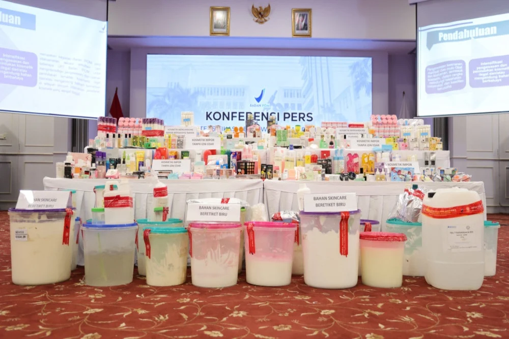 BPOM Sita 2 Juta Lebih Kosmetik Ilegal, Jalur Pasar Daring dari Gudang Tangerang Terungkap