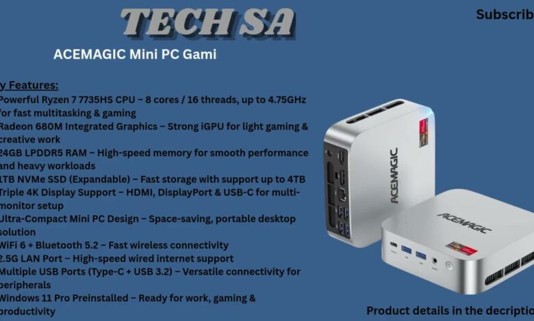 Dengan Ryzen 7, RAM 24GB, Dan SSD 1TB, Mini PC Acemagic Ini Sulit Diabaikan di Kelasnya